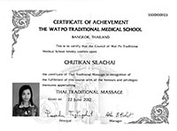 Diplom Nan Thaimassage